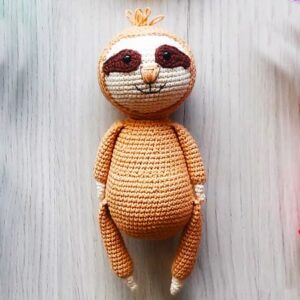Crochet Sloth Mike PDF Amigurumi Free Pattern (1)