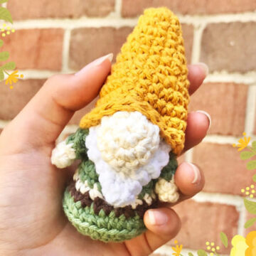 Easy Crochet Gnome Amigurumi PDF Free Pattern (1)