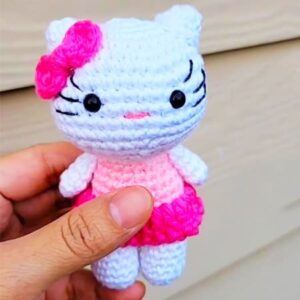 Easy Crochet Hello Kitty for Beginners PDF Free Pattern (1)