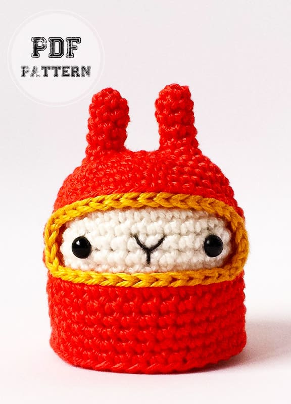 Easy Ninja Crochet Bunny Amigurumi PDF Pattern (2)