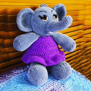 Elephant Maria Amigurumi PDF Crochet Pattern (1)