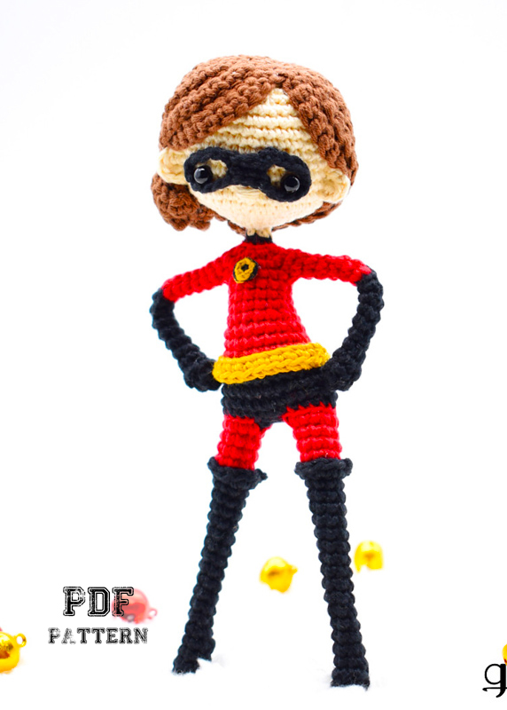 Ladybug Crochet Doll Amigurumi PDF Free Pattern