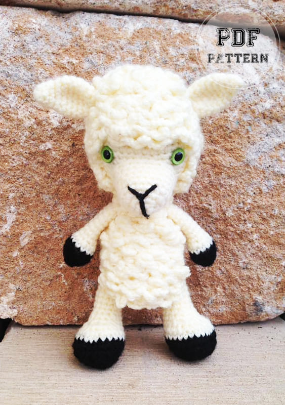 Lovely Sheep Maya Amigurumi PDF Free Pattern (2)