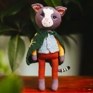 Magician Crochet Cat Amigurumi Doll PDF Pattern (1)