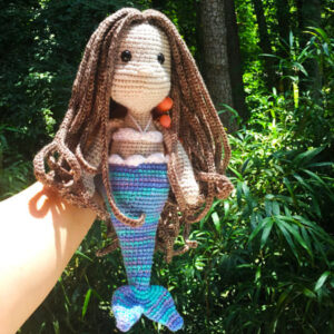 Mermaid Sofia Crochet Amigurumi PDF Pattern (1)
