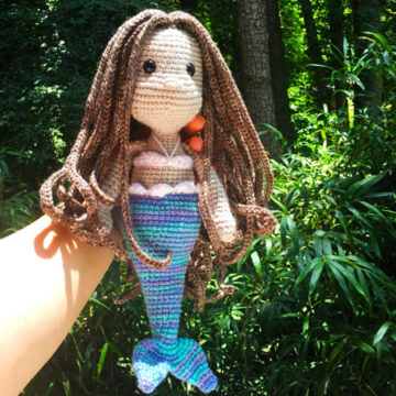 Mermaid Sofia Crochet Amigurumi PDF Pattern (1)