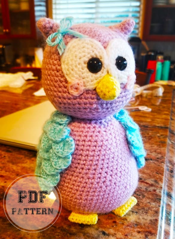 Owl Merry Crochet Amigurumi PDF Free Pattern (2)