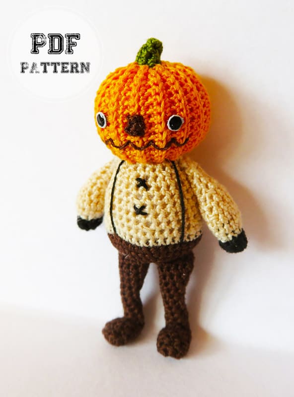 Peter Crochet Pumpkin Doll PDF Amigurumi Pattern (2)