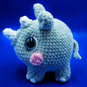 Plush Baby Rhino PDF Amigurumi Free Pattern (1)
