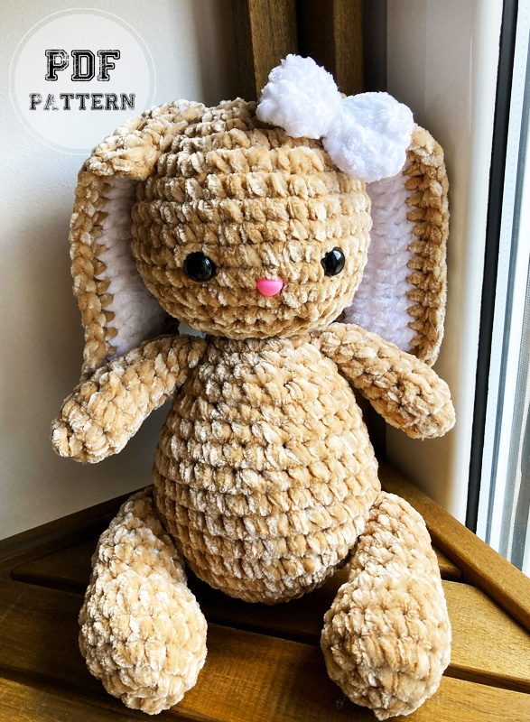 Plush Bunny Melina Amigurumi PDF Pattern (2)