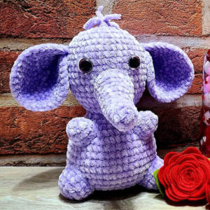 Plush Crochet Elephant PDF Amigurumi Free Pattern (1)