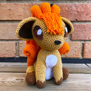 Vulpix Crochet Pokemon Fox Amigurumi PDF Pattern (1)