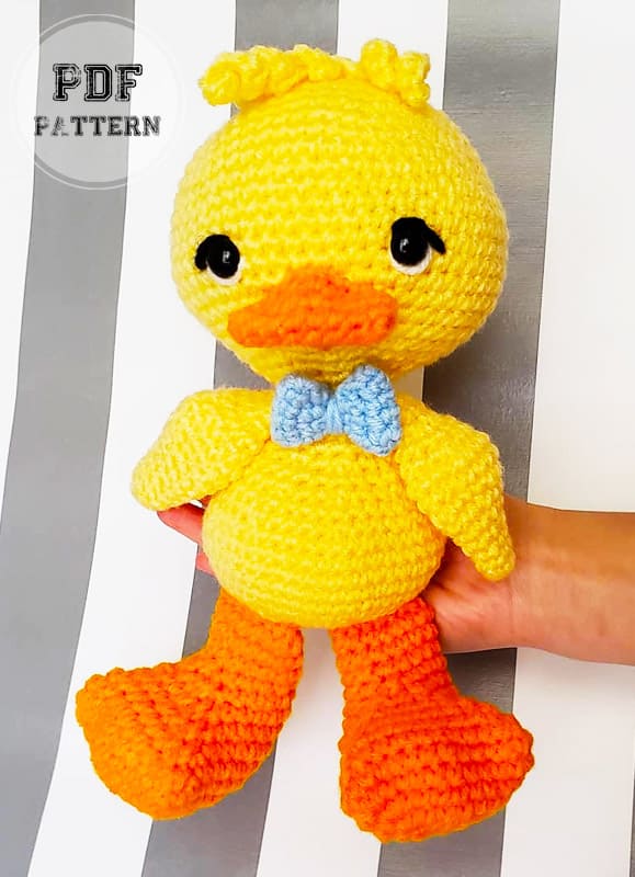 William Duck Crochet Amigurumi PDF Pattern (2)