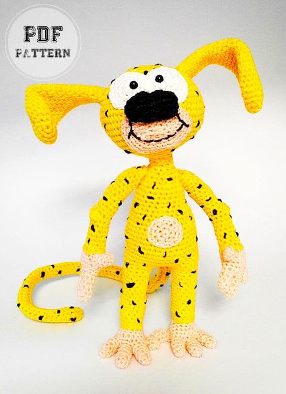 Amigurumi Marsupilami PDF Crochet Free Pattern (2)