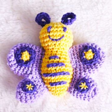 Amigurumi Spring Butterfly PDF Crochet Pattern (1)