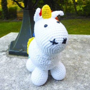 Beginner Amigurumi Unicorn PDF Crochet Free Pattern (1)