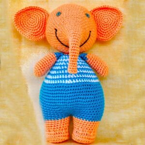Big Elephant Crochet Amigurumi PDF Free Pattern (1)