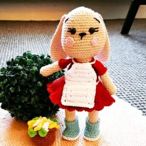 Crochet Bunny Doll Amigurumi PDF Free Pattern (1)