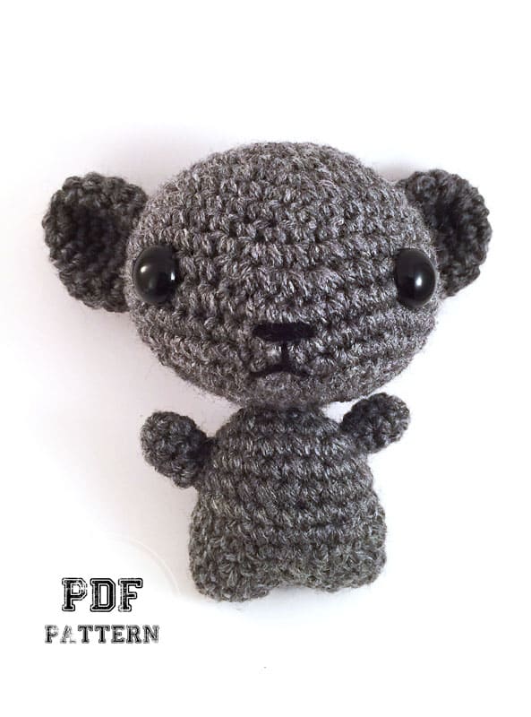 Crochet Mouse for Beginners Amigurumi PDF Free Pattern (2)