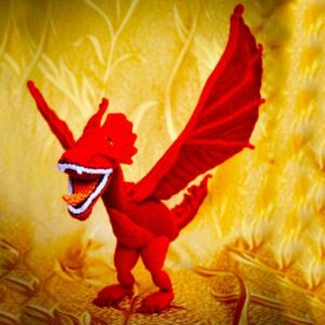 Crochet Red Dragon Amigurumi PDF Free Pattern (1)