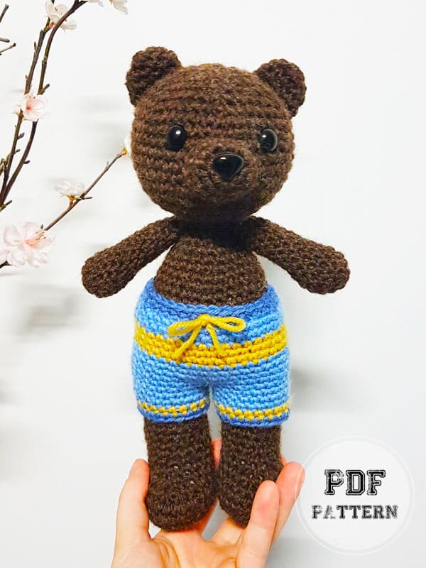 Cuddly The Bear Amigurumi Free PDF Pattern (2)