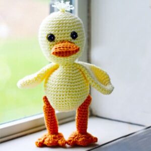 Cute Yellow Duck Amigurumi PDF Crochet Pattern (1)