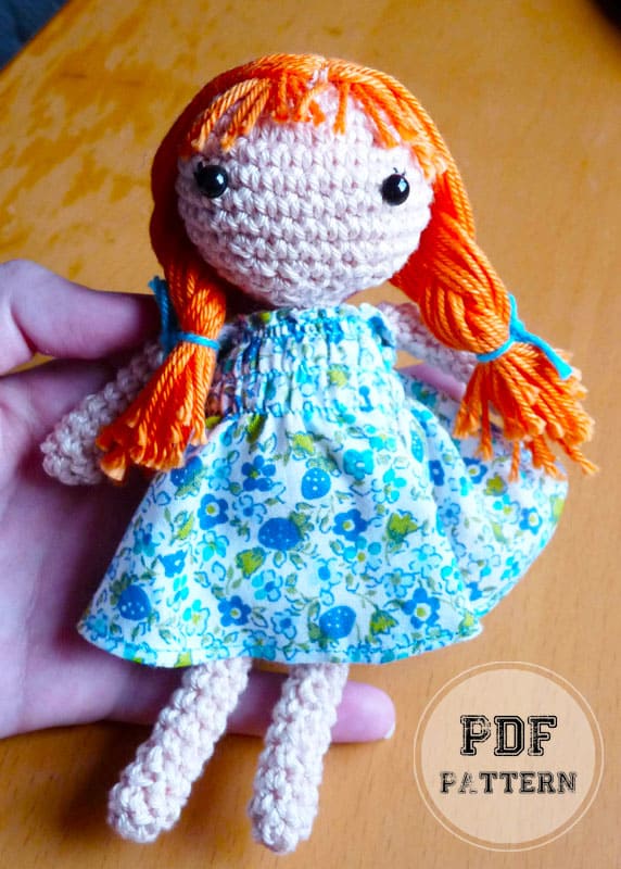 Easy Beginner Crochet Doll PDF Free Pattern (2)