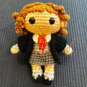 Little Beginner Hermione (Harry Potter) Amigurumi PDF Pattern (1)