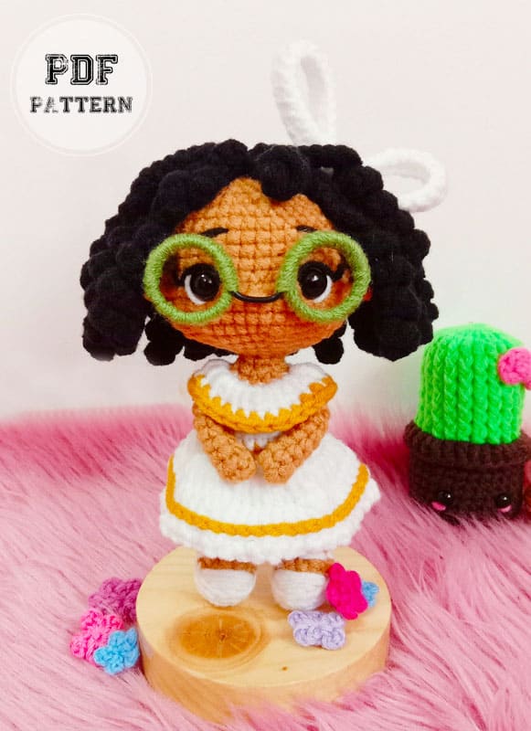 Mirabel Madrigal Disney Crochet Doll PDF Amigurumi Pattern (2)