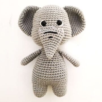 Paul the Elephant Amigurumi PDF Free Pattern (1)