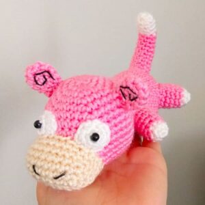 Slowpoke Crochet Pokemon Amigurumi PDF Pattern (1)