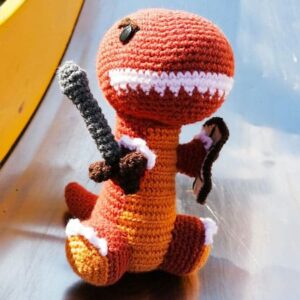 T Rex Dinosaur Joe Amigurumi PDF Pattern (1)