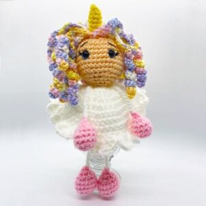 Unicorn Crochet Doll PDF Amigurumi Pattern (1)