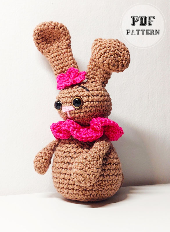 Choco Bunny Doll Amigurumi PDF Free Pattern (1)