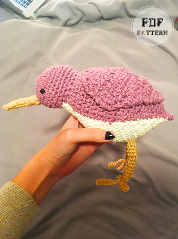 Crochet Sandpiper Amigurumi Free PDF Pattern (2)