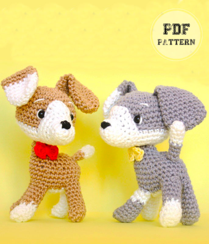 Aria Crochet Dog Free Crochet PDF Pattern