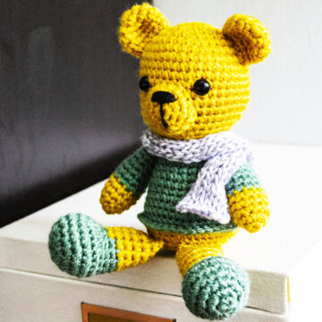 Crochet Bear Timothy Amigurumi Free PDF Pattern (1)