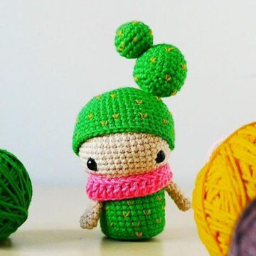 Crochet Cactus Doll Amigurumi PDF Pattern (2)