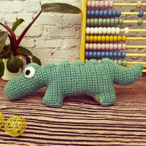 Crochet Crocodile for Beginners PDF Free Pattern (1)