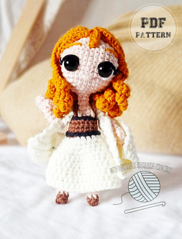 Crochet Lotr Eowyn Doll Amigurumi PDF Free Pattern (2)