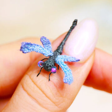 Micro Dragonfly Crochet PDF Free Pattern (1)