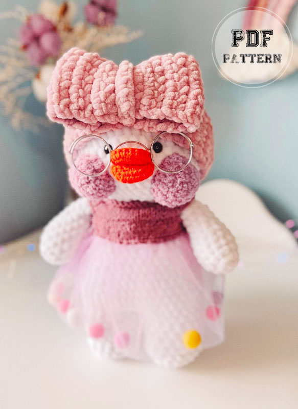 Plush Lalafanfan Crochet Amigurumi PDF Pattern (2)