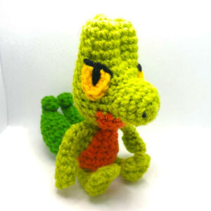 Treecko Crochet Reptile Amigurumi PDF Pattern (1)