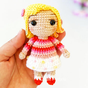 Wednesday Enid Crochet Doll PDF Free Pattern (1)