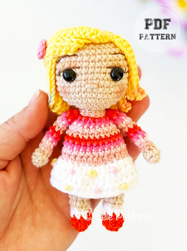 Wednesday Enid Crochet Doll PDF Free Pattern (2)