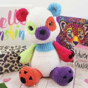 Colored Panda Bear Amigurumi Free PDF Pattern (2)