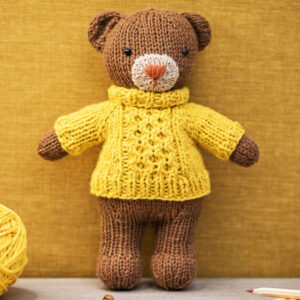 Knitted Brown Bear PDF Amigurumi Pattern (1)