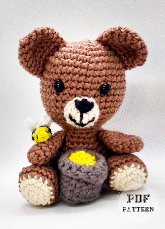 Crochet Bear Benjamin for Beginners Free Pattern (2)