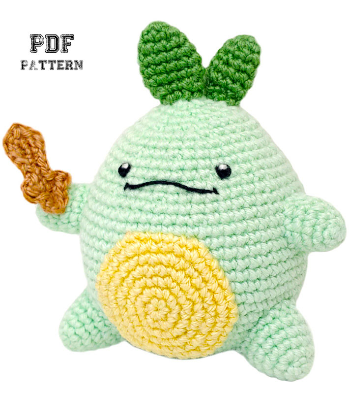 Quest Sprout Amigurumi Doll Free Crochet Pattern (1)