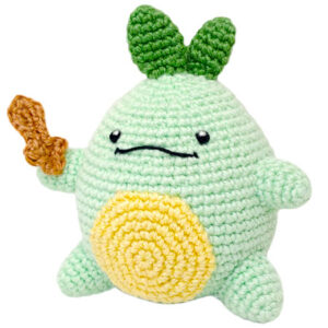 Quest Sprout Amigurumi Doll Free Crochet Pattern (2)
